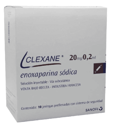 Imagen de Clexane 20 mg / 0,2 ml x 10 jeringas