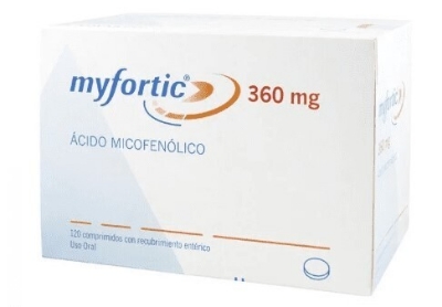 Imagen de Myfortic 360 mg x 120 comprimidos con recubrimiento entérico