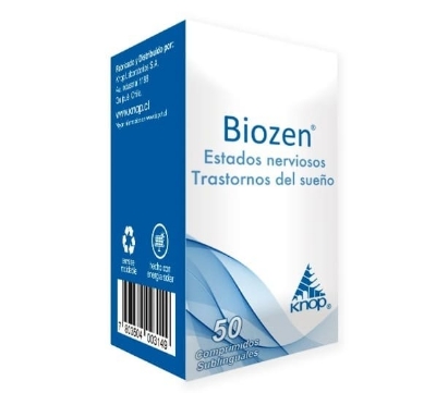 Imagen de 
Biozen x 50 comprimidos sublinguales