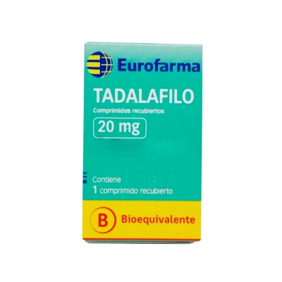 Imagen de Tadalafilo 20 mg x 1 comprimido