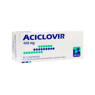 Imagen de Aciclovir 400 mg x 35 comprimidos