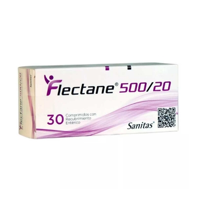 Imagen de Flectane 500 / 20 x 30 comprimidos recubrimiento entérico