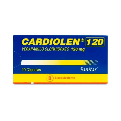 Imagen de Cardiolen 120 mg x 20 cápsulas