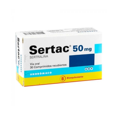 Imagen de Sertac 50 mg x 30 comprimidos