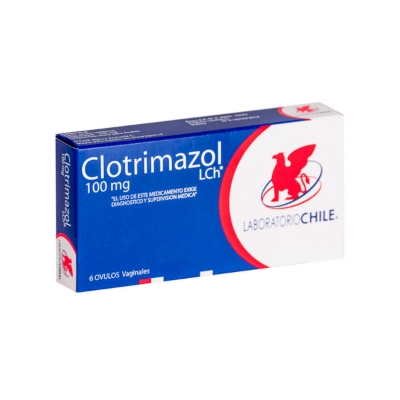 Imagen de Clotrimazol 100 mg x 6 ovulos