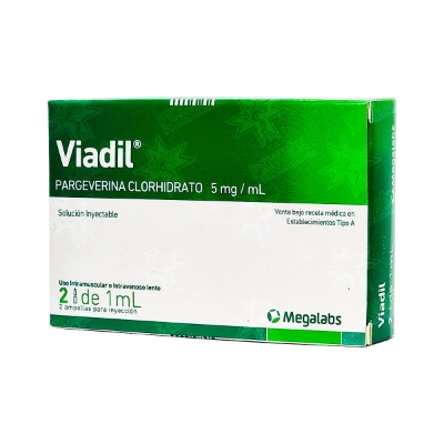 Imagen de Viadil 5 mg / ml x 2 ampollas