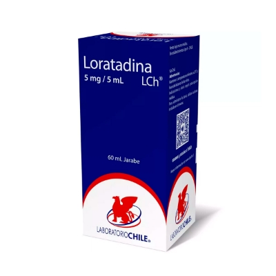 Imagen de Loratadina 5 mg / 5 ml x 60 ml