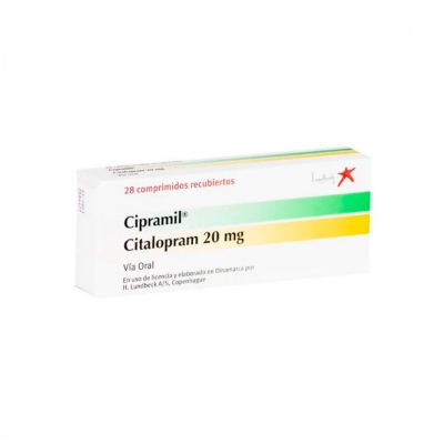 Imagen de Cipramil 20 mg x 28 comprimidos