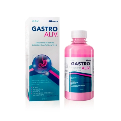 Imagen de Gastroaliv suspensión oral 262 mg / 15 ml x 240 ml